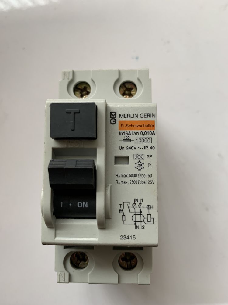 FI 1L-N-23415 - УЗО, автоматический выключатель FI, Schneider Electric
