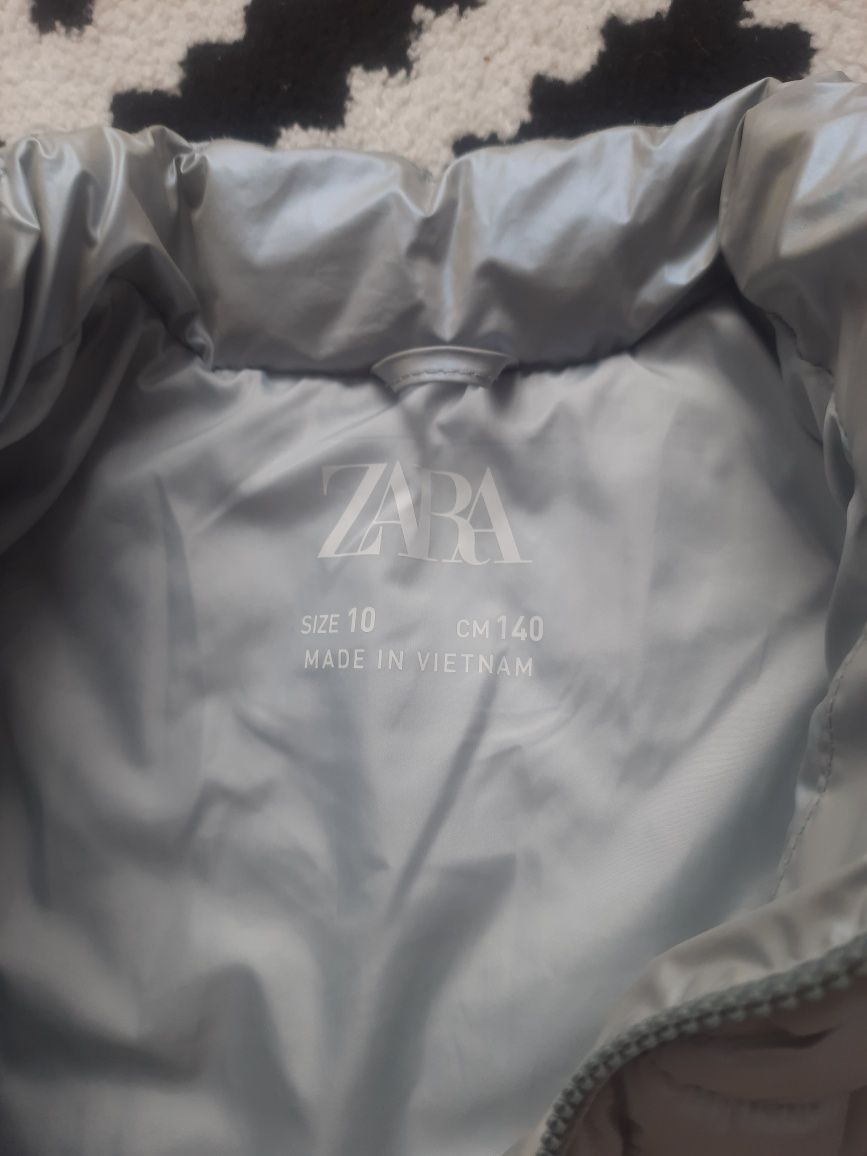 Куртка перламутрова для дівчинки ZARA 140