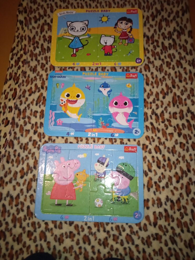 Puzzle Baby trefl ramkowe