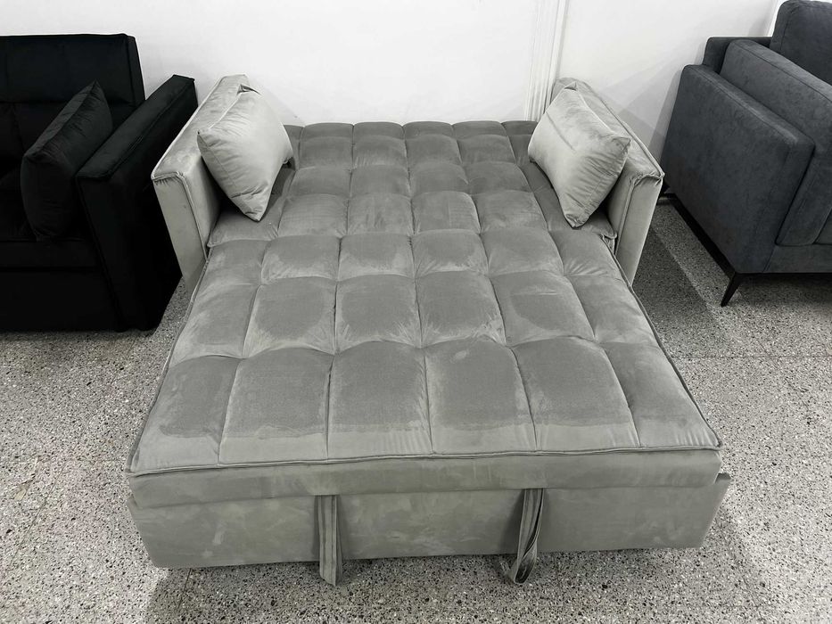 Sofá cama cinza novo SÓ 262,99€ - entrega gratuita!