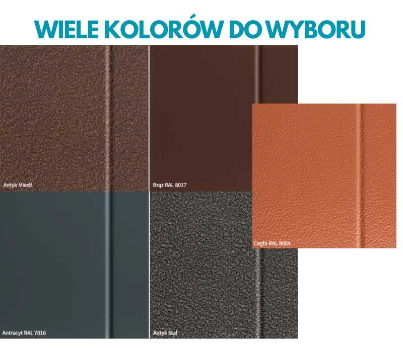 Parapety zewnętrzne aluminiowe imitacja płytki Sklep Gdańsk WYSYŁKA PL