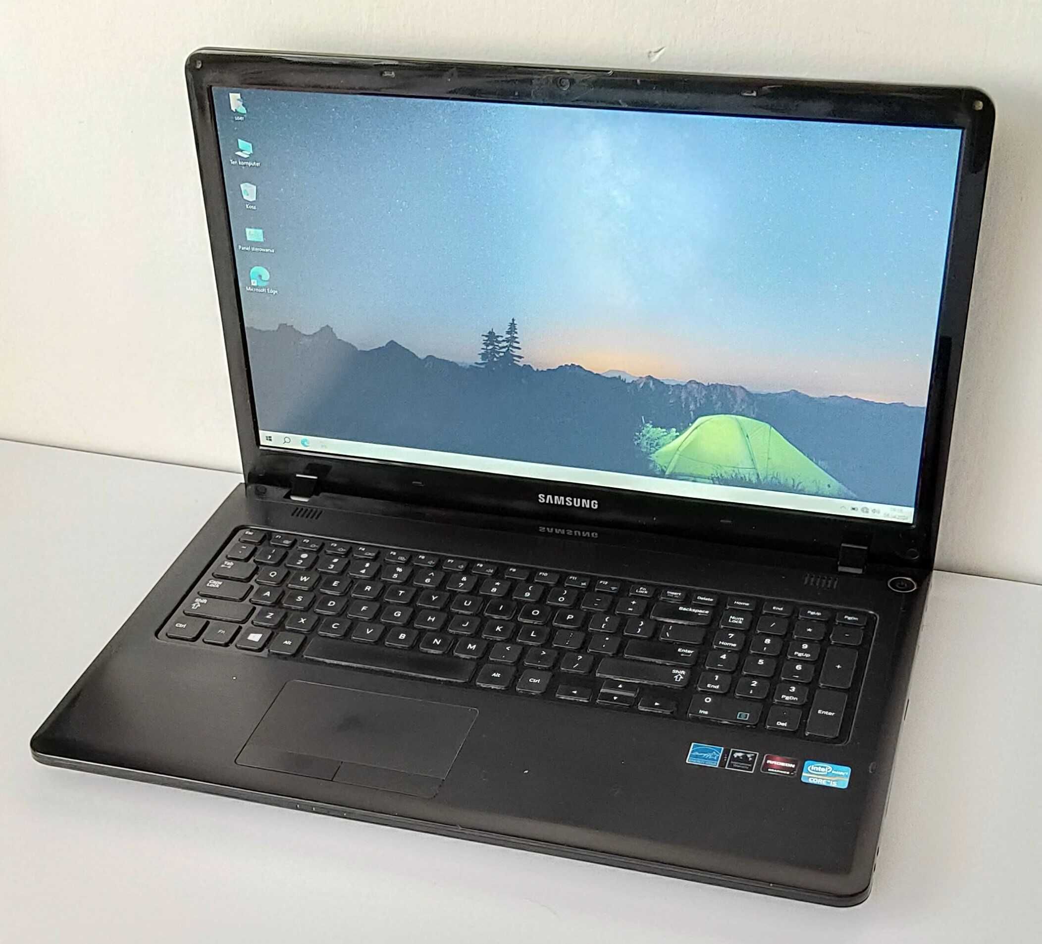 Laptop Samsung 350E 17.3" Intel i3-3110M SSD-240GB Radeon 7600 8GB W10