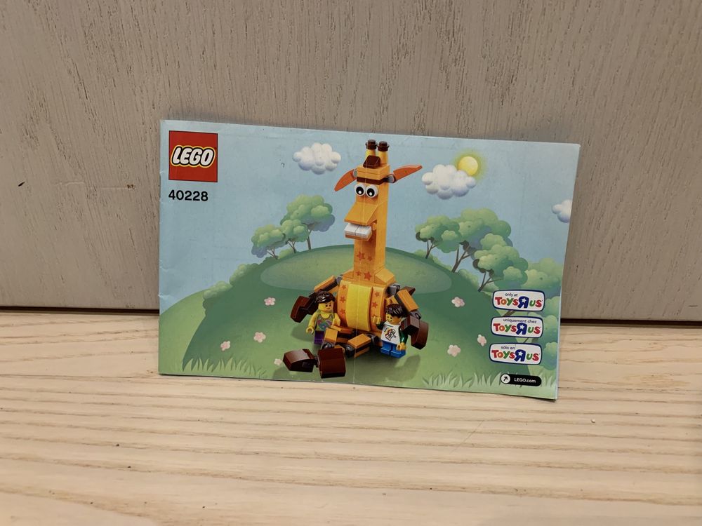 klocki LEGO 40228 żyrafa Geoffrey ToysRus