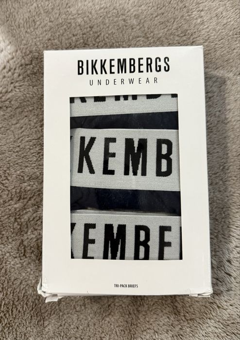 Сліпи труси чоловічі  3шт Bikkembergs M, XL, XXL