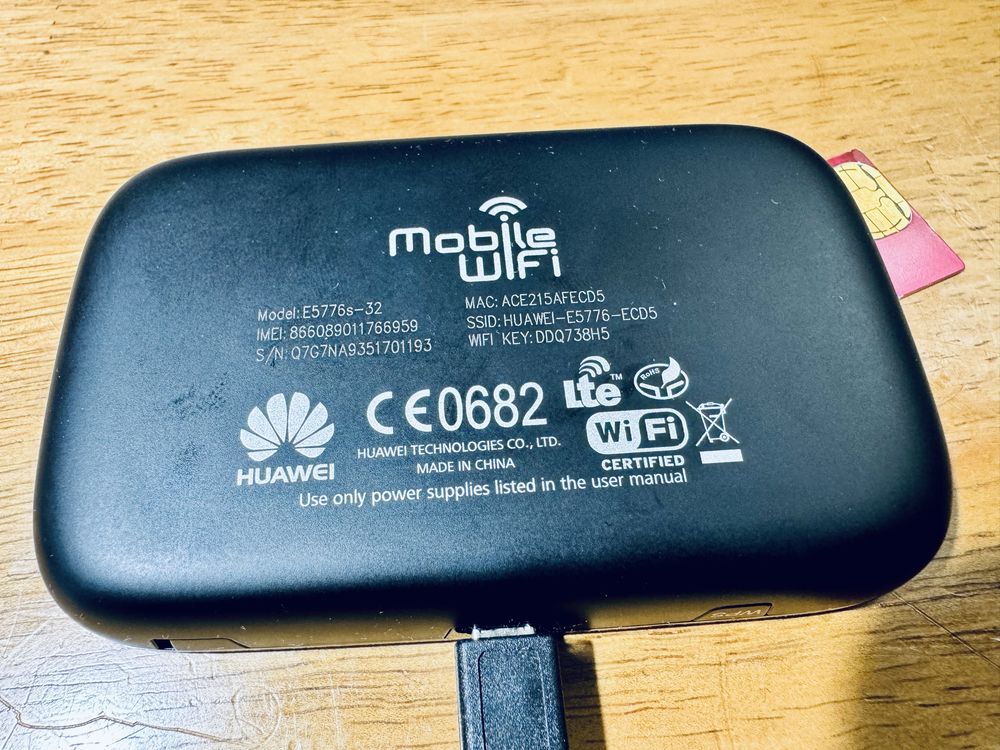 Карманный wifi роутер HUAWEI E5776s -32