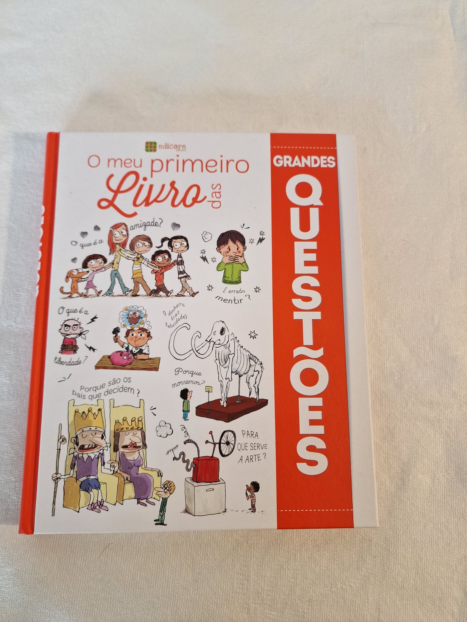 O meu primeiro livro das Grandes Questões. NOVO