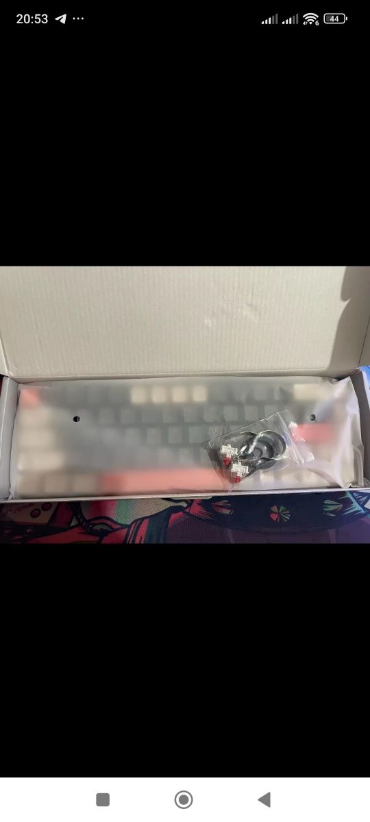 Бездротова механічна клавіатура ZIYOULANG K68 Wireless Bluetooth 68 кл