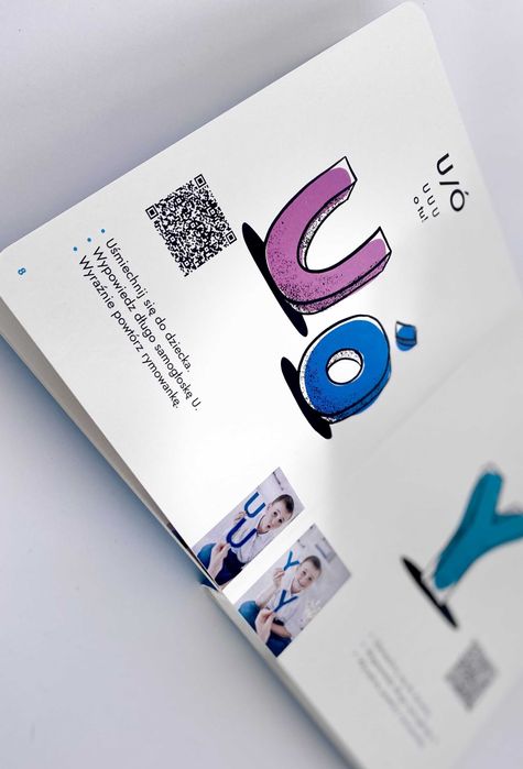 Pierwsze Dźwięki Książeczka dla dzieci DŹWIĘKOWA kody QR