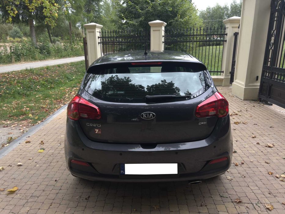 Kia Ceed 1.6 CRDI 128KM Hatchback Salon Polska Zadbany Alufelgi Szary