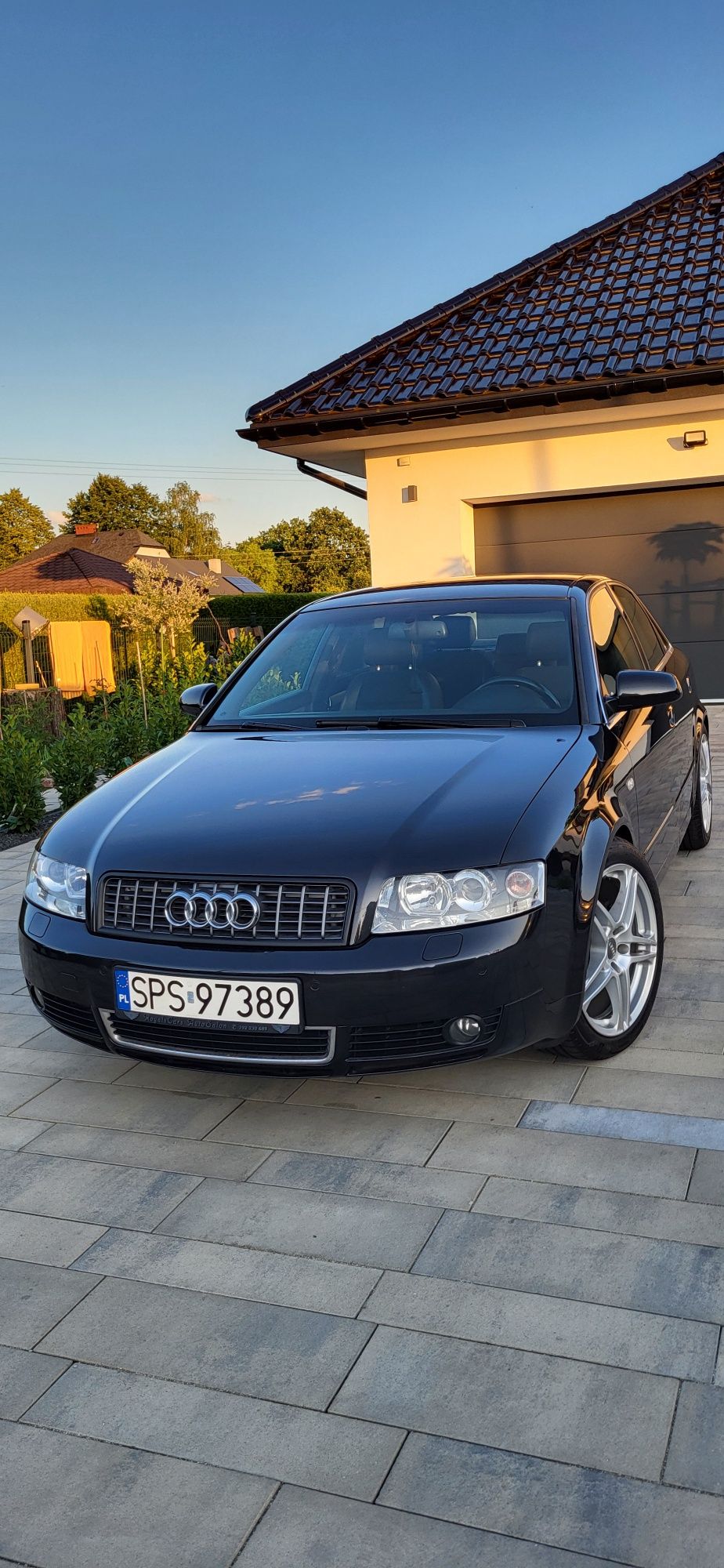 Audi A4 B6 1.9 TDi 131 KM S Line Skóra !! Czarna Felgi 18