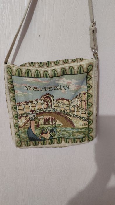 Вінтажна гобеленова сумка Borsa Venesia v Tappesseria