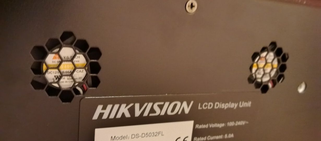 Monitor LED 32 cala Hikvision FullHD, nowy, monitor przemysłowy