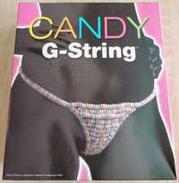 Nowe damskie cukierkowe jadalne stringi