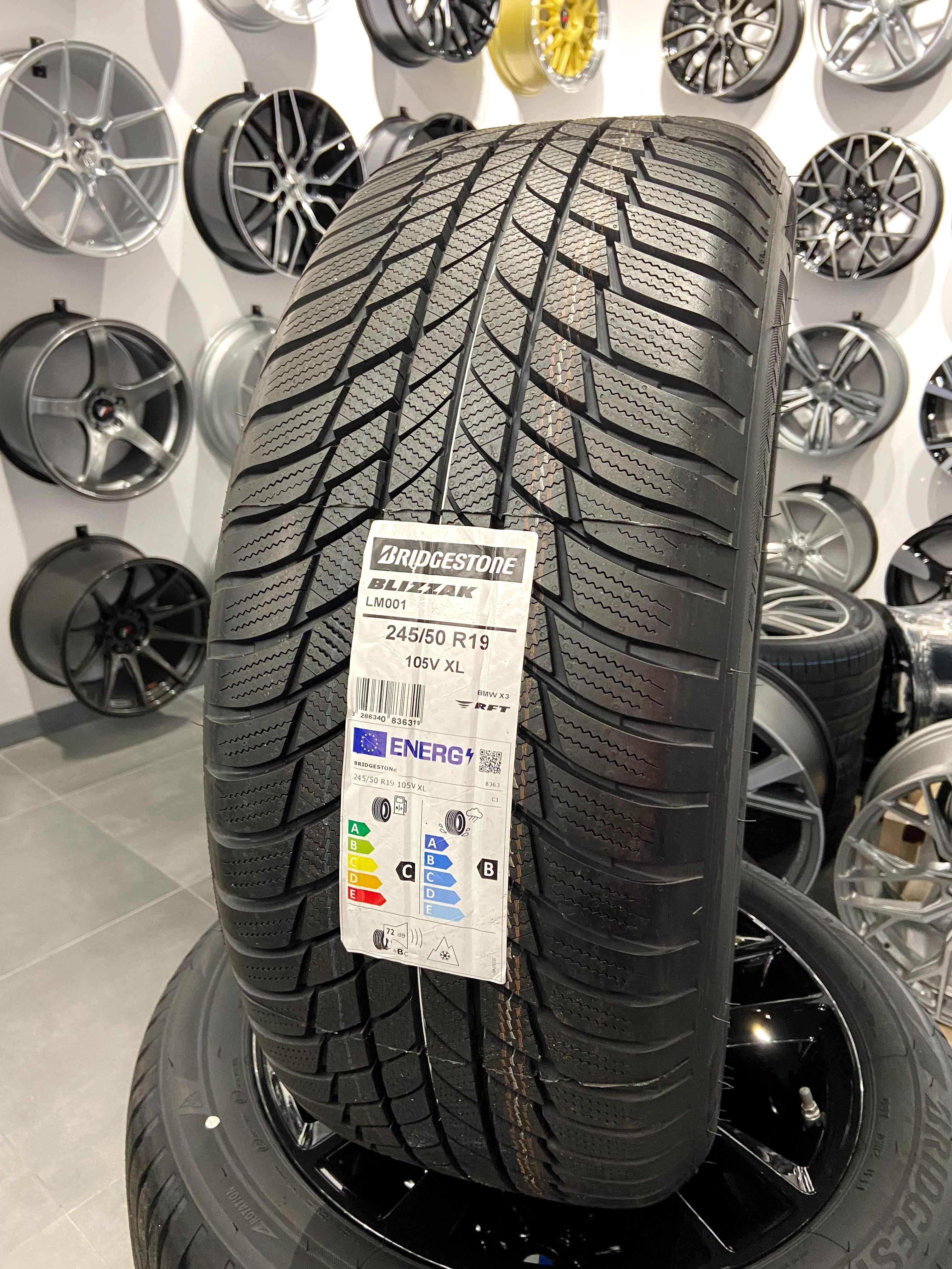 Oryginalne koła zimowe BMW 19 5x112 G01 X3 G02 X4 Bridgestone