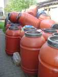 beczki plastikowe- na deszczowke posiadamy w sprzedazy 120l-220l-250l