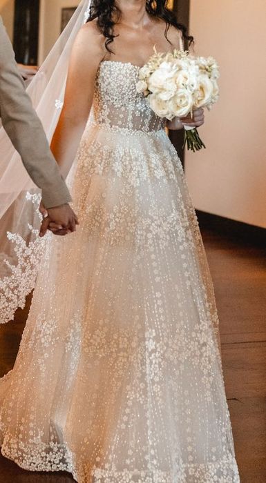 Suknia ślubna PRONOVIAS  Lucrezia + welon. Halka GRATIS