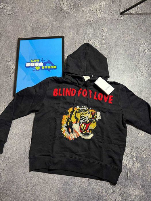 gucci blind for love hoodie