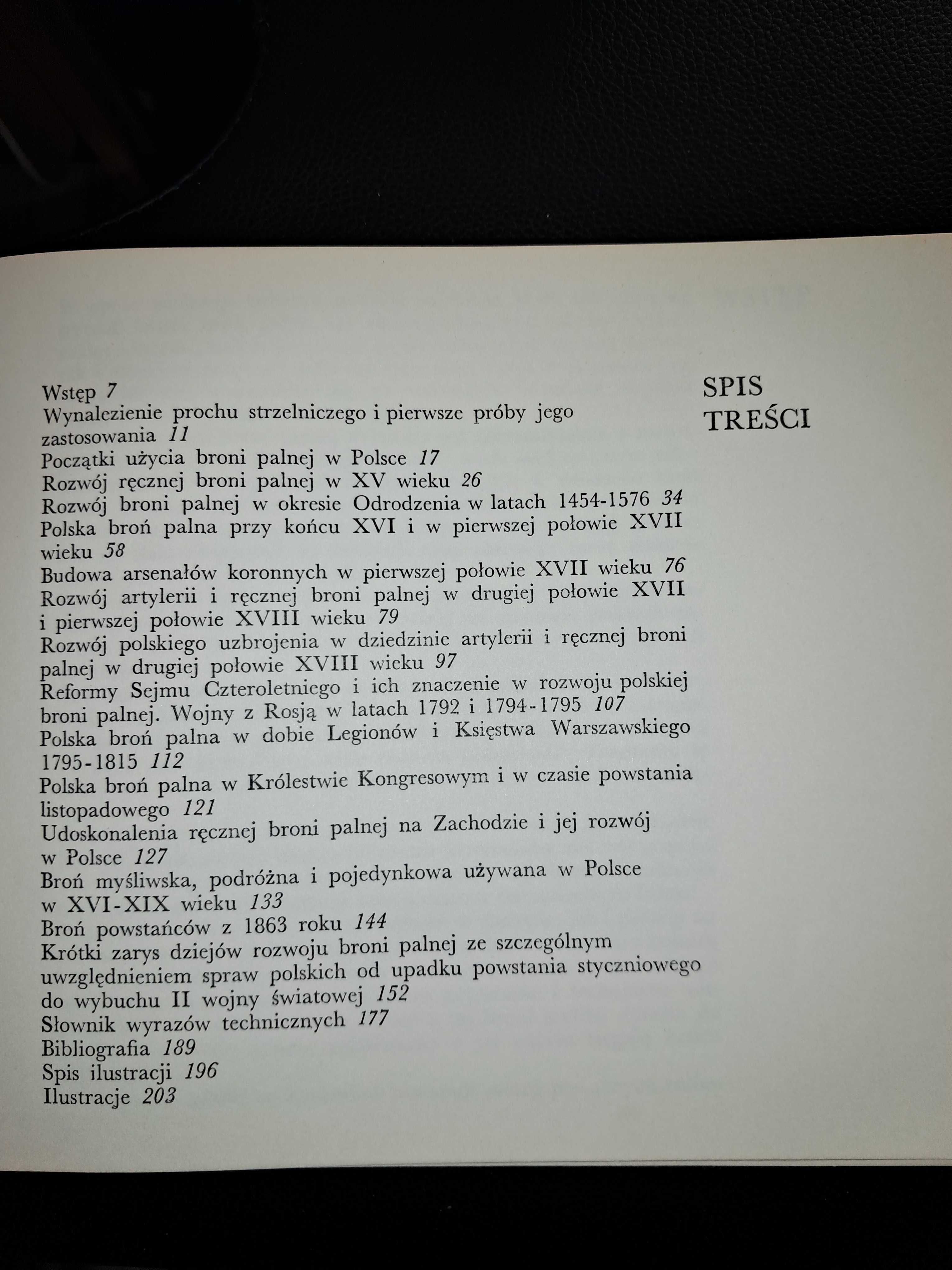 Polska broń. Broń palna. Stanisław Kobielski +Polskie szable bojowe.