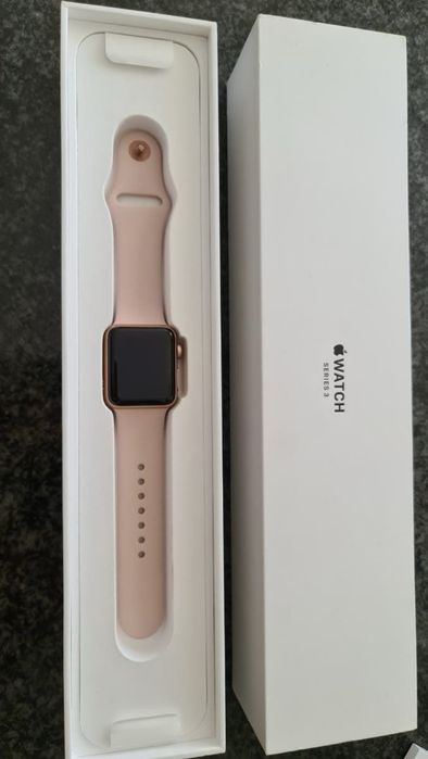 Apple watch series 3 rose gold