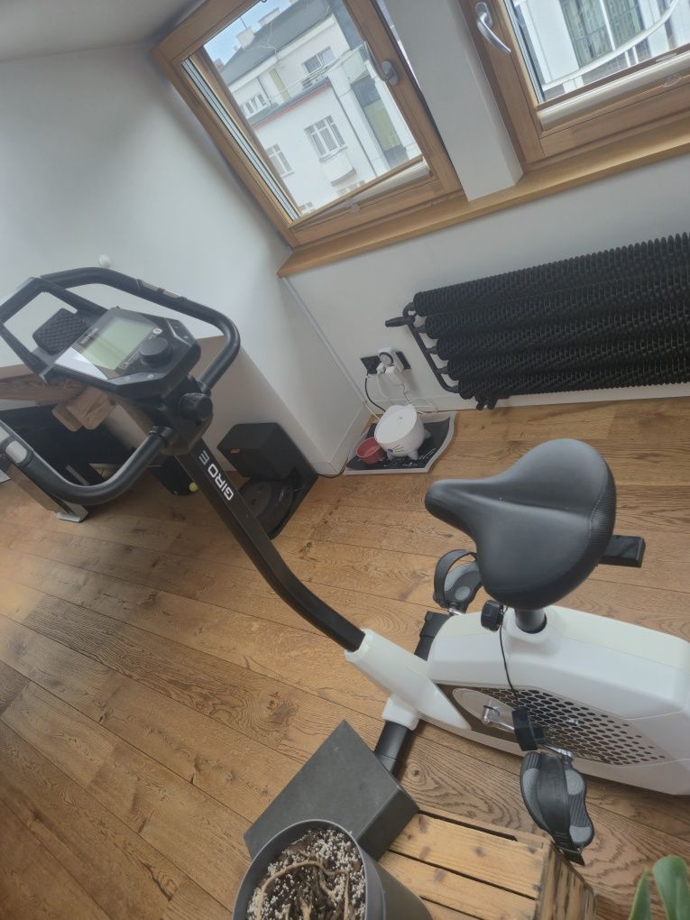 Kettler giro e rower stacjonarny biały
