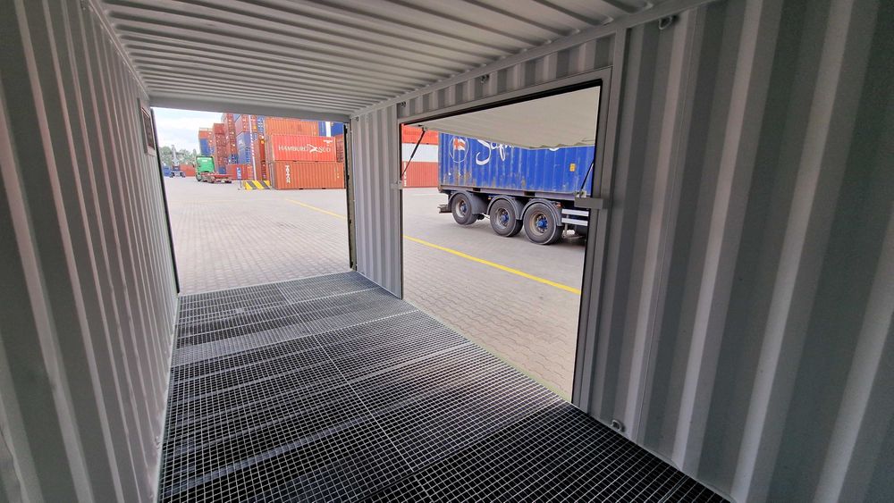 Kontener 20'DC gastronomiczny morski stoisko gastro - Gdańsk