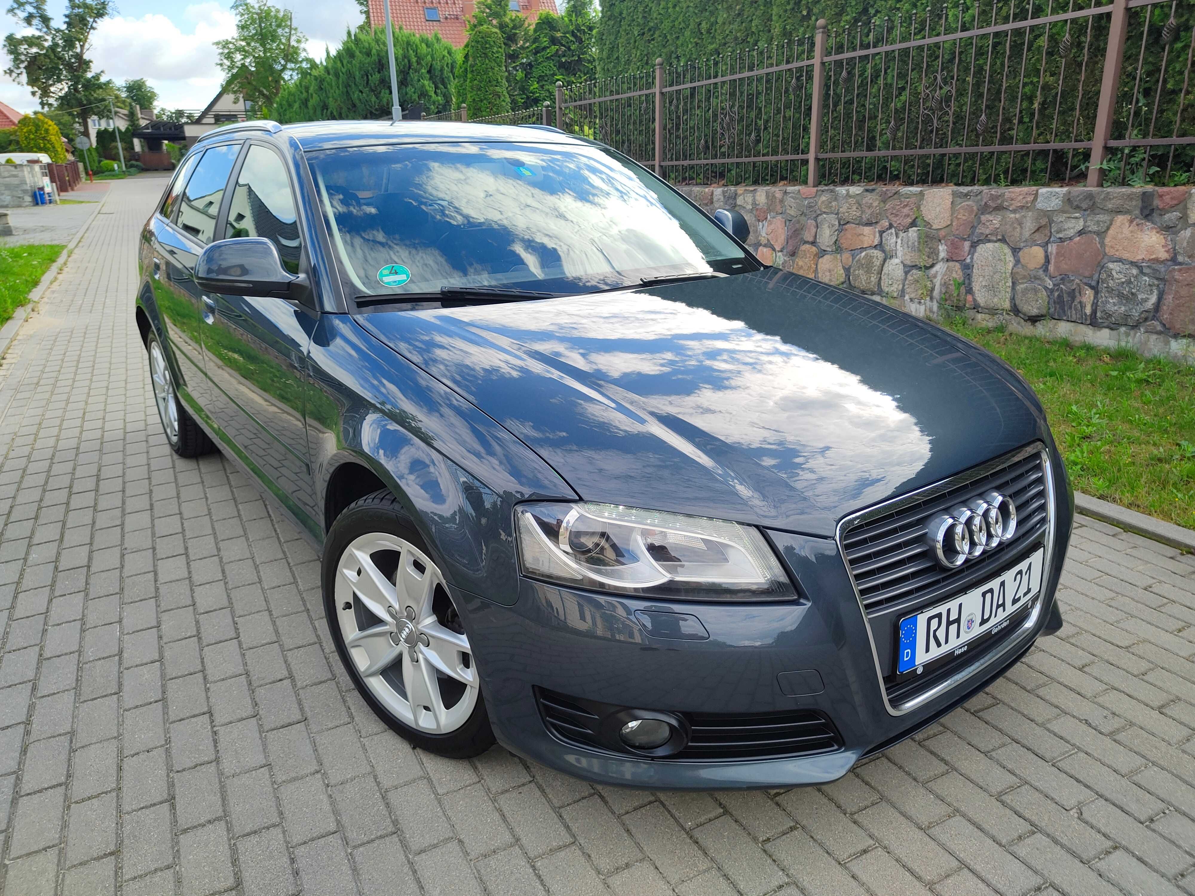 Audi A3 8P * 2.0TDI 140KM * Bi-Xenon * Automat * Navi Plus * Łopatki *