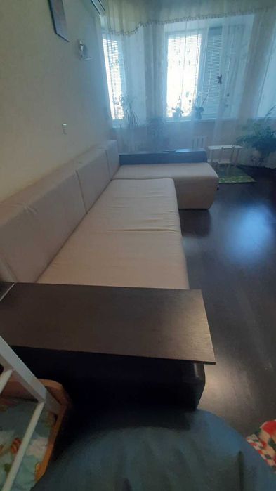 Велике кутове ліжко-диван