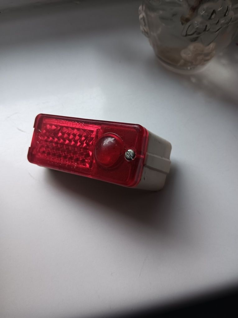 Stara lampka tylna rowerowa DDR