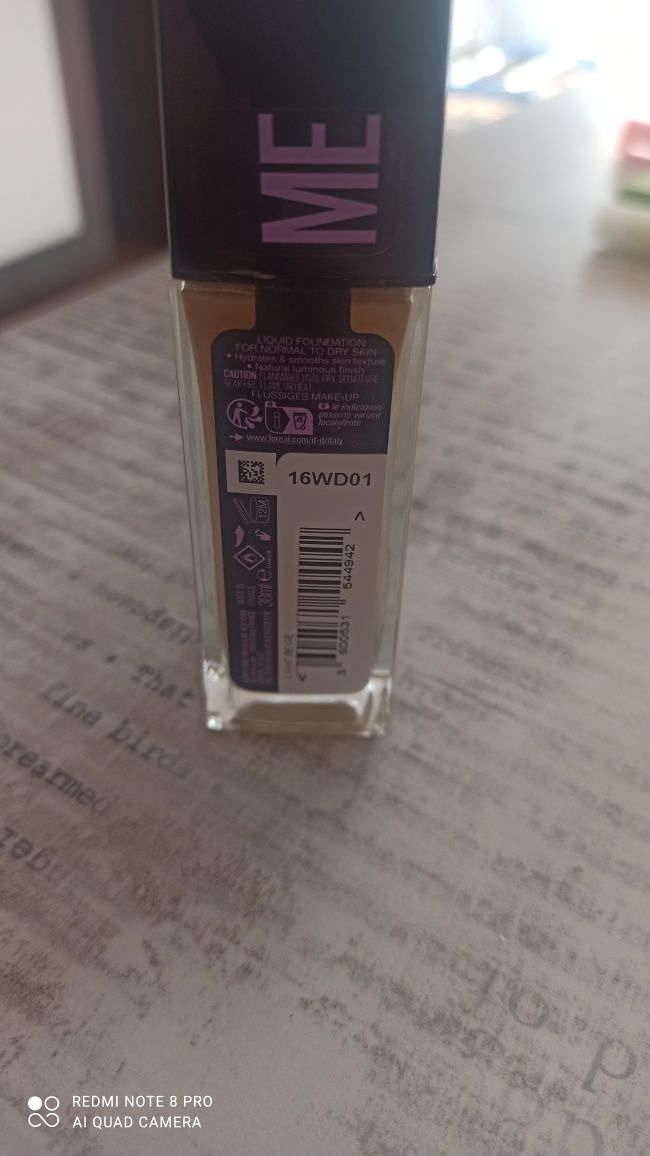 Podkład maybelline 118 spf18 luminous smooth