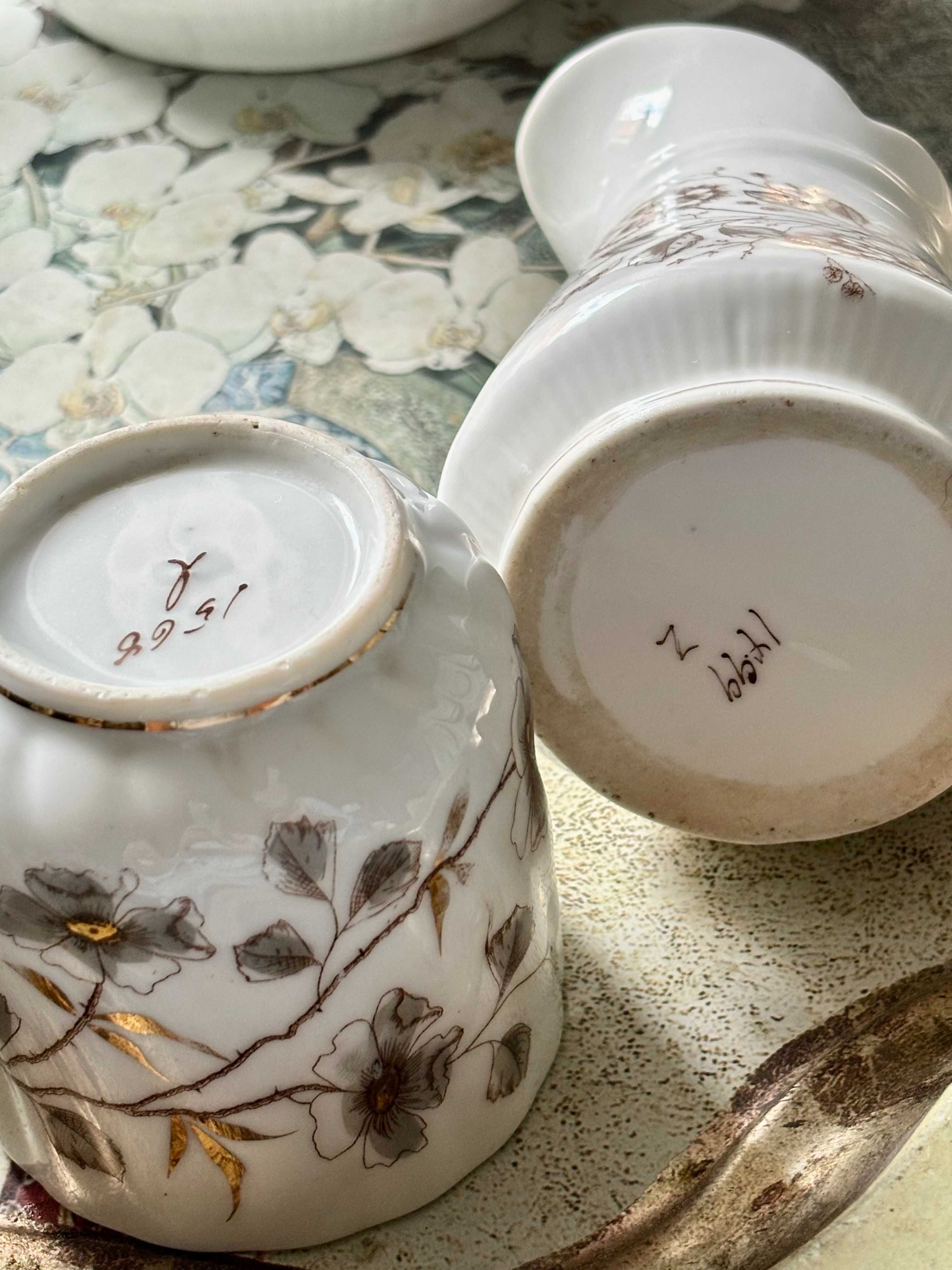 Serwis do kawy na 12 osób, porcelana, zabytkowy, Rorstrand 1920 rok