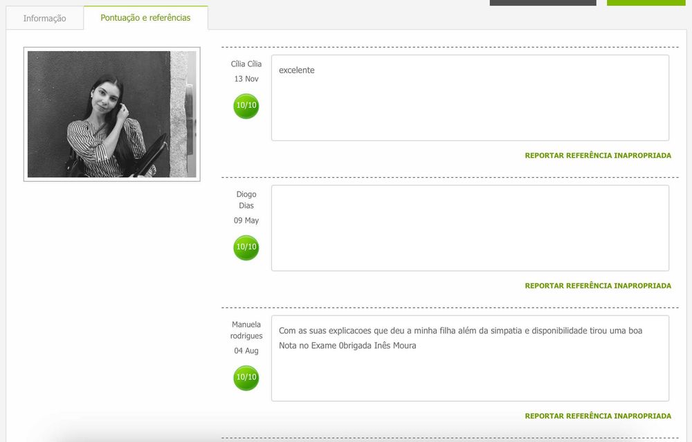 Explicações Matemática e FQ