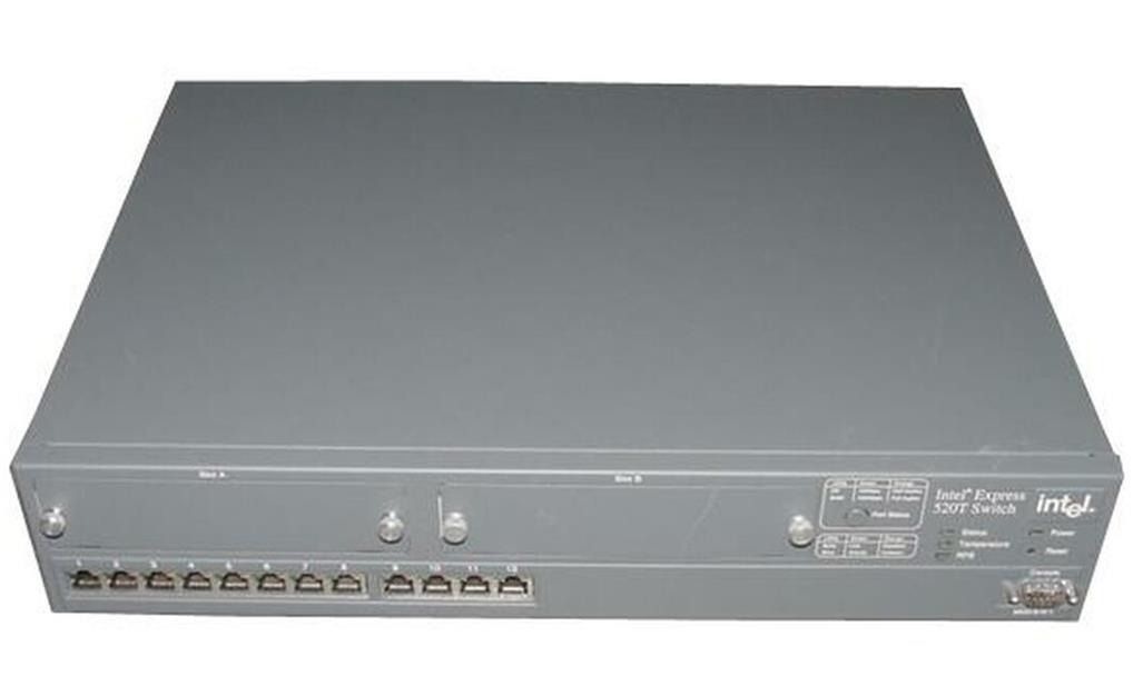 Свич Intel express 520 е switch 12 портов 10 / 100 Mbit