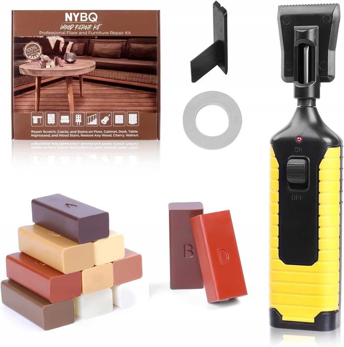 Zestaw Naprawczy do Paneli, Parkietu i Mebli Drewnianych | NYBQ