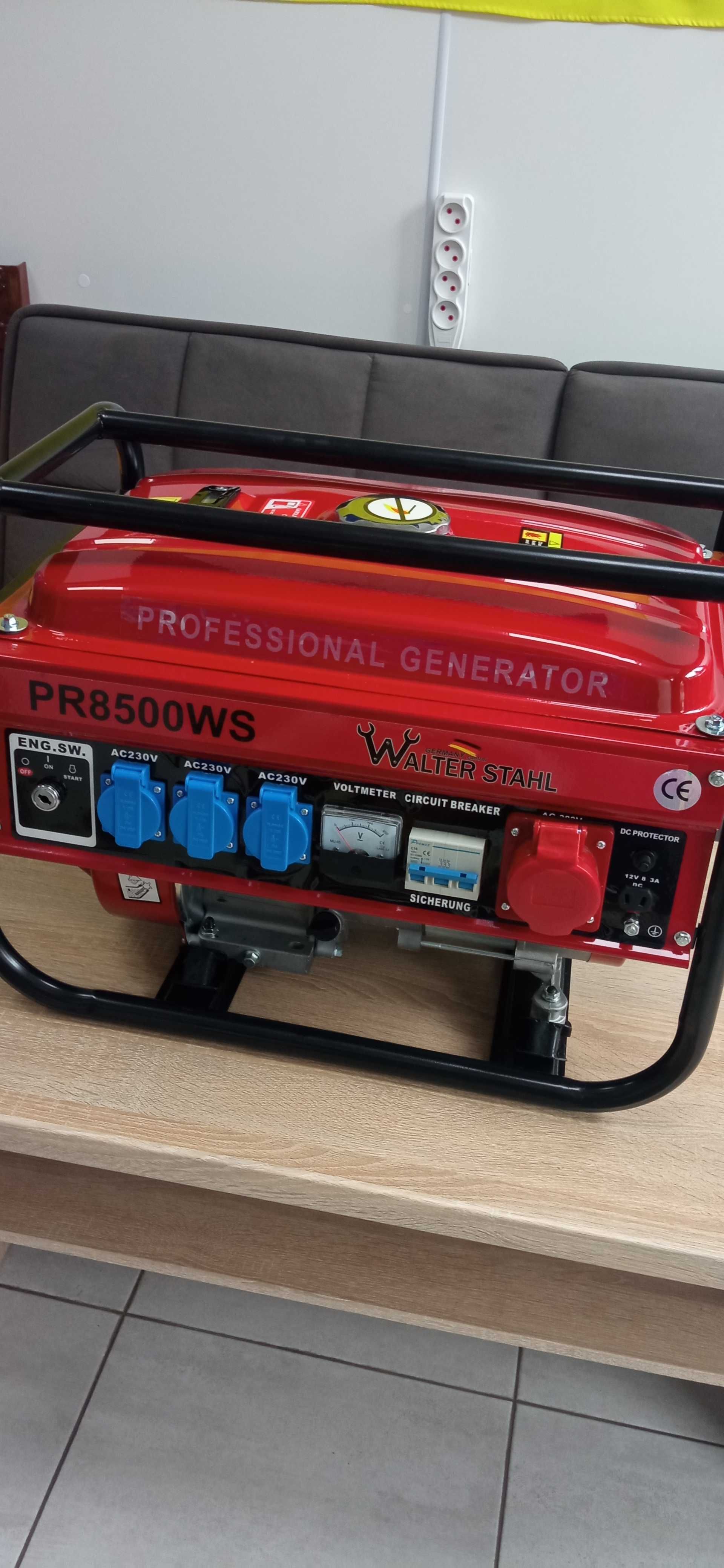 Генератор   Professional GENERATOR WALTER STAHL PR 8500 WS, Германия