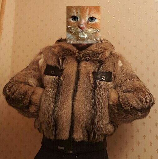 Куртка шуба двухсторонняя