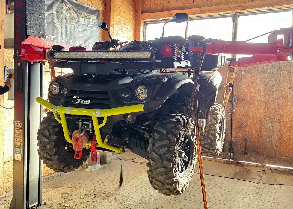 SPRZEDANO !!! Quad TGB BLADE 600 4x4 wyciągarka 2020r.