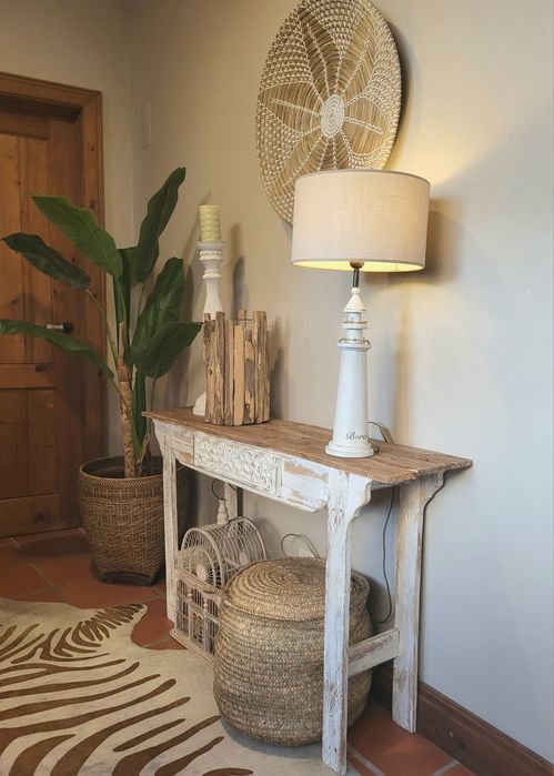 consola, mesa, aparador, vintage, talha, rustico