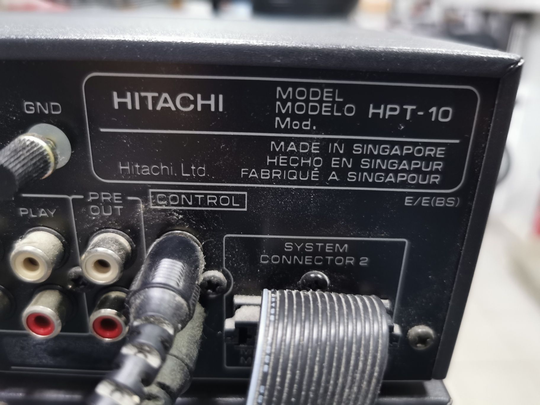 Винтажная стереосистема Hitachi Hi-Fi HMA-10 HPT-10 D-9 DA-10