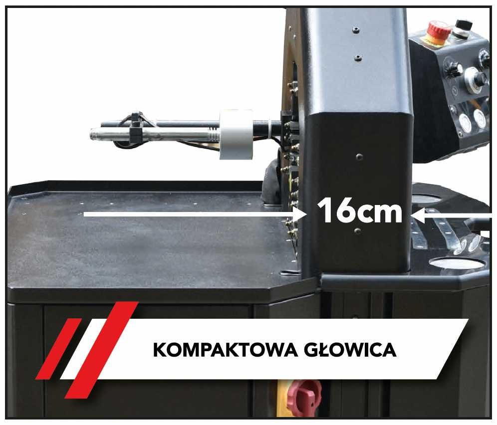 Zakuwarka do węży hydraulicznych PIONOWA  NF-320A + 17 kpl szczęk