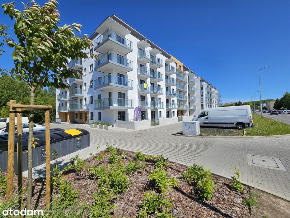 Nowy budynek. Piękny apartament z balkonem ❤️ I piętro. Winda.