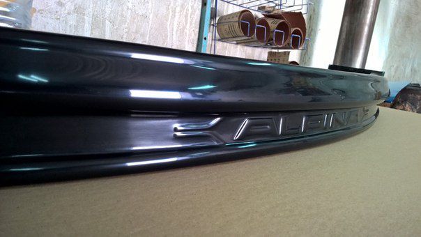 Bmw e38 накладка Alpina на бампер губа