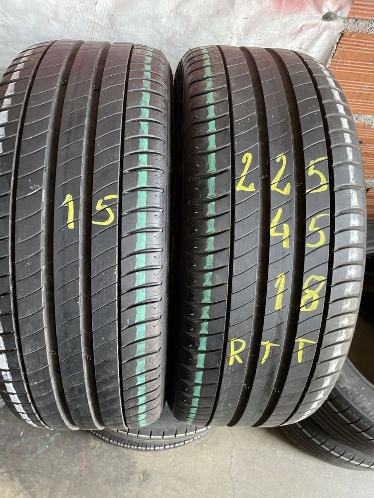 4 Pneus RFT 225/45/18 Michelin Todos Iguais Impecaveis