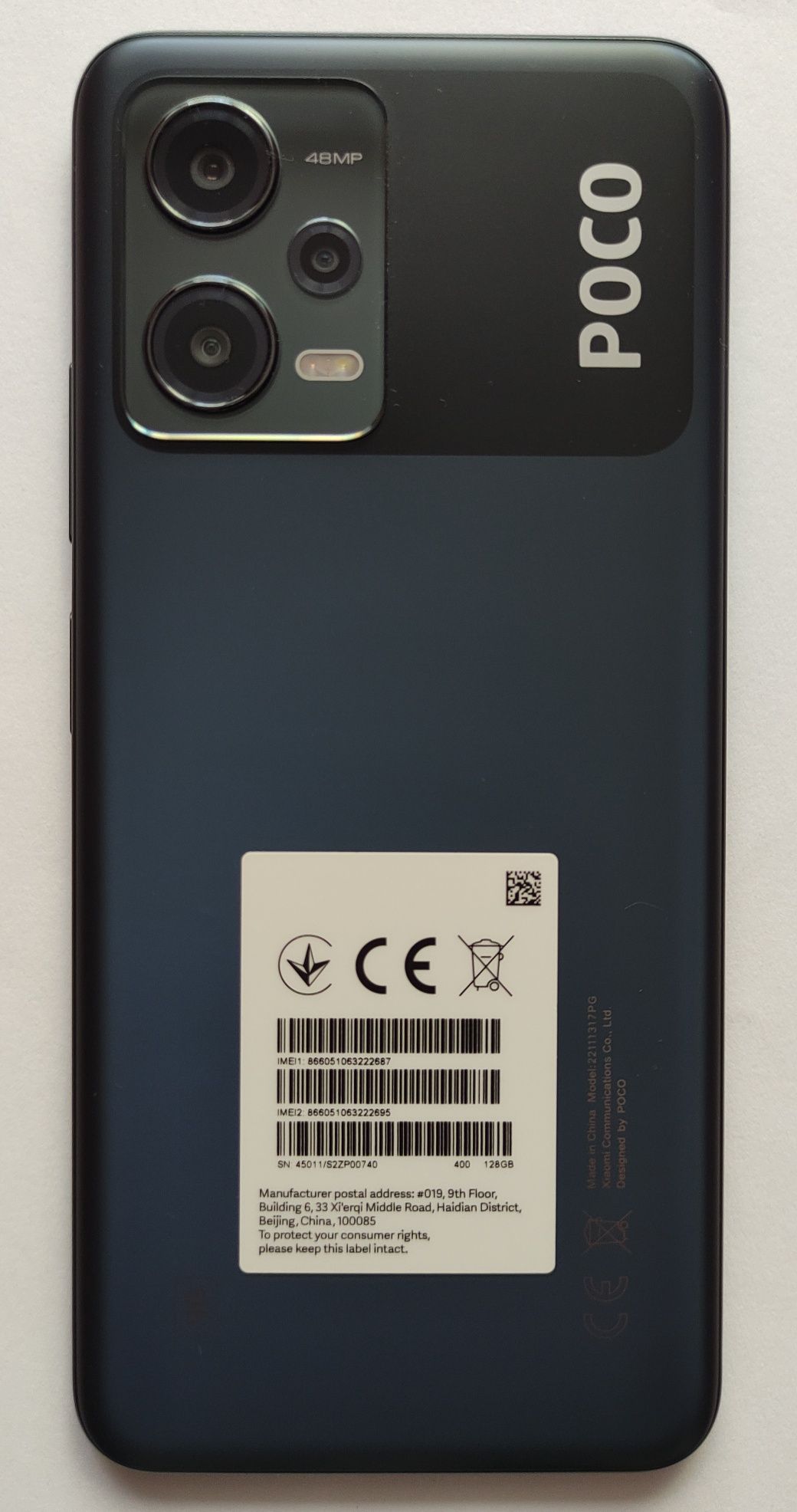 Xiaomi Poco X5 5G 6/128GB Black