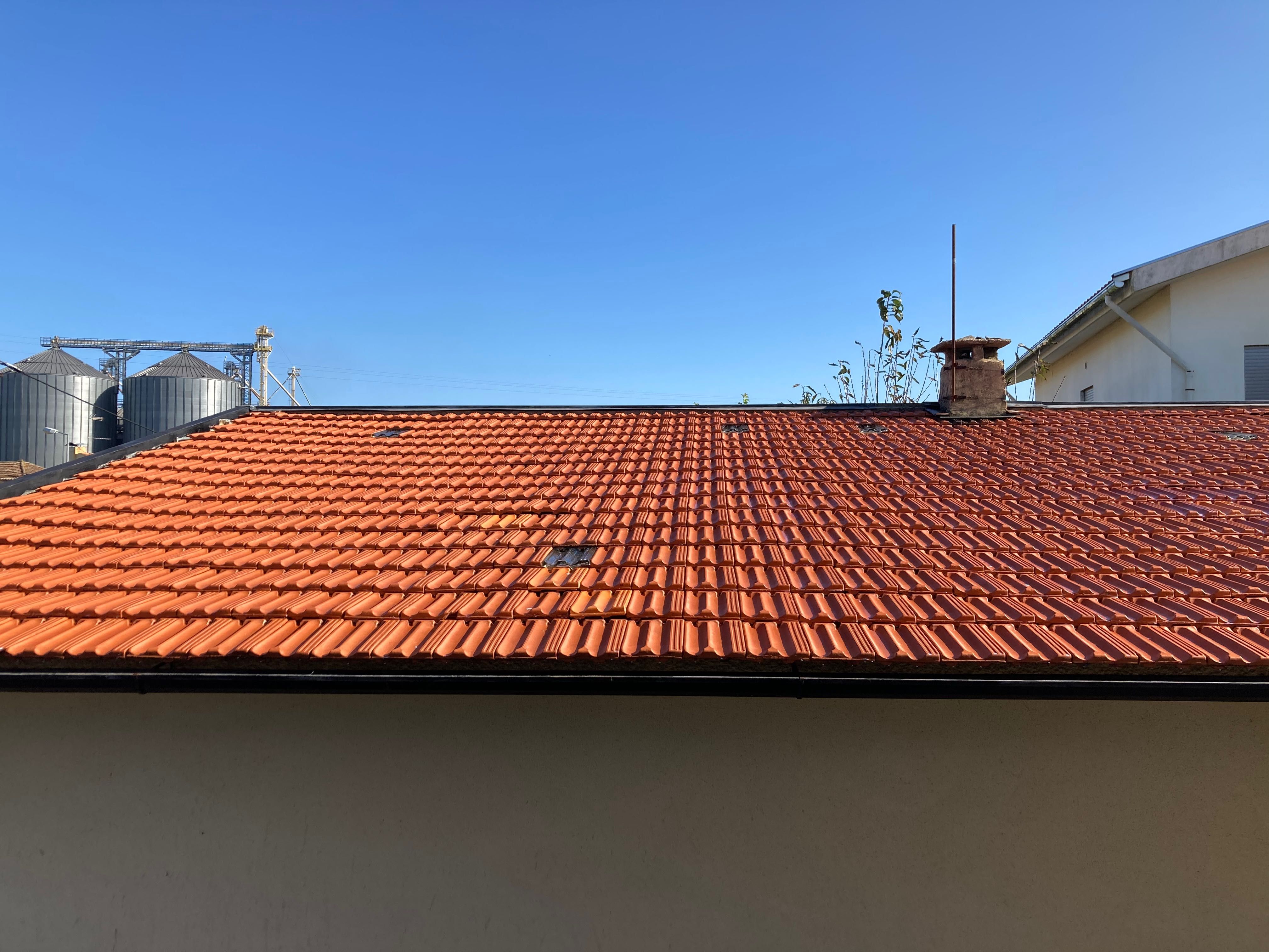Limpeza e impermeabilização de telhados