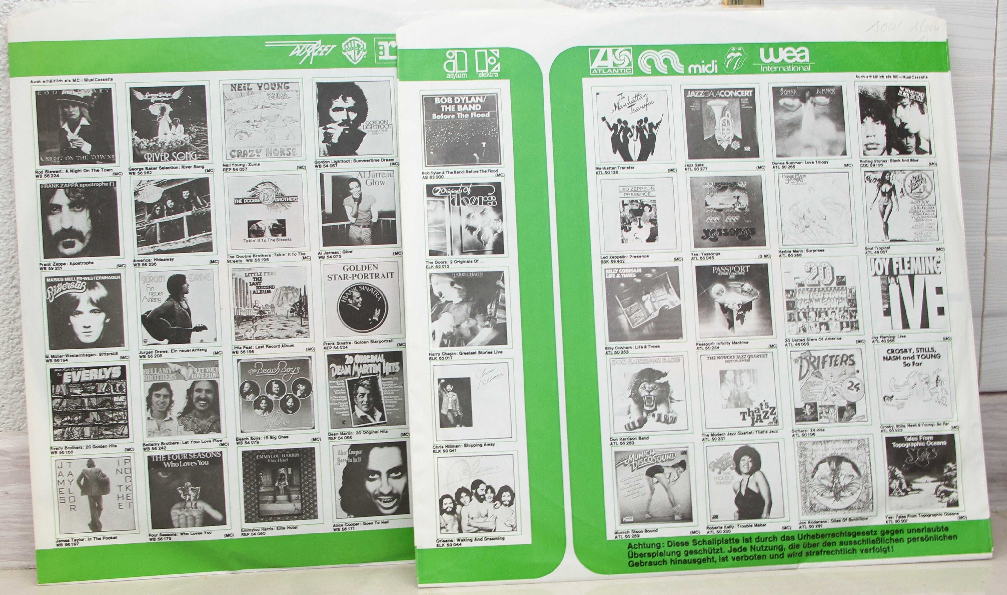 Soul Story 2LP  WEA Germany 1973