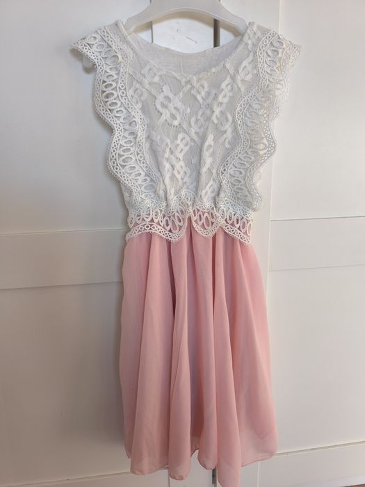 Sukienka dla dziewczynki 98/104 idealna na komunię