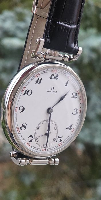 Zegarek Omega Pasówka w porcelanie