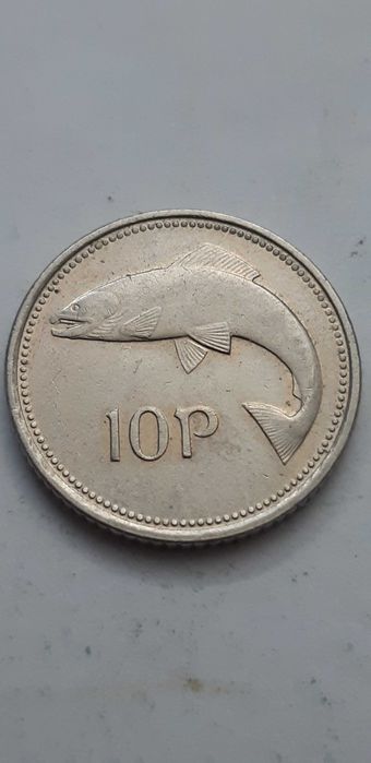 Irlandia 10 pensów - 1999 - real foto