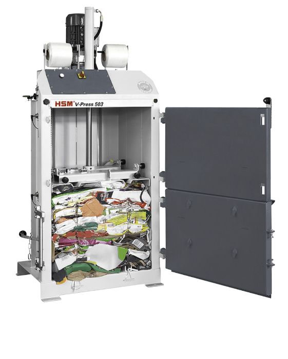 Belownica prasa do makulatury folii kartonu HSM 503 230v NOWA!!