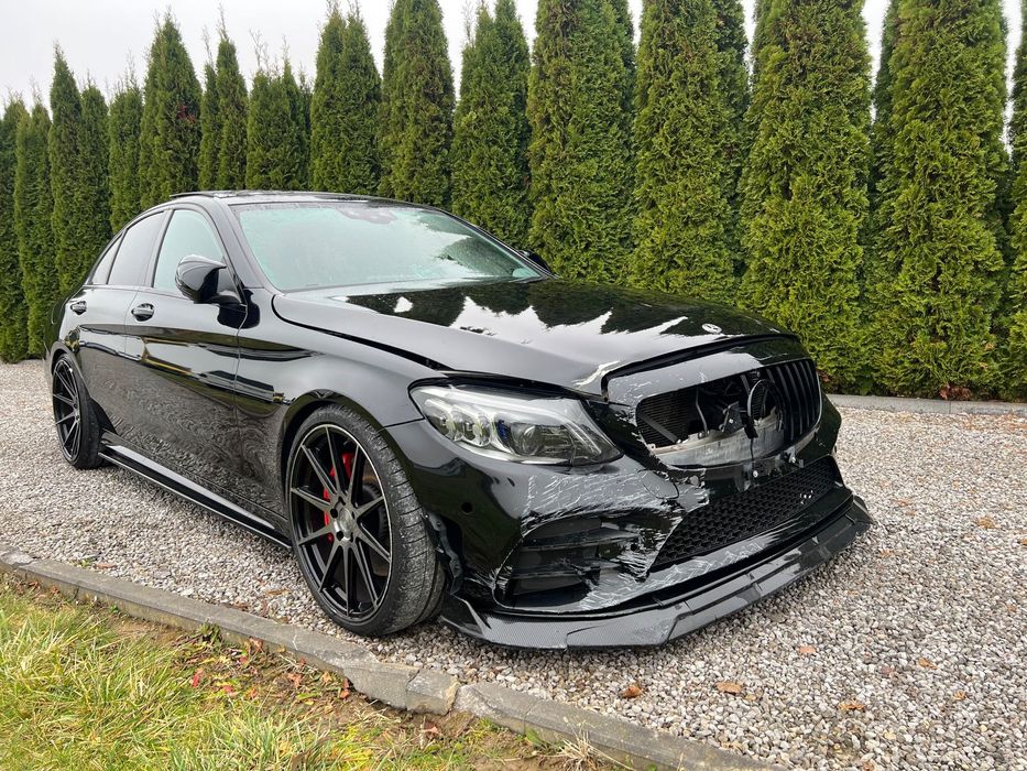 Mercedes-Benz Klasa C C43 S Amg Biturbo 390Ps Sedan Kozak Swiss Panorama Burmester Lci Lift